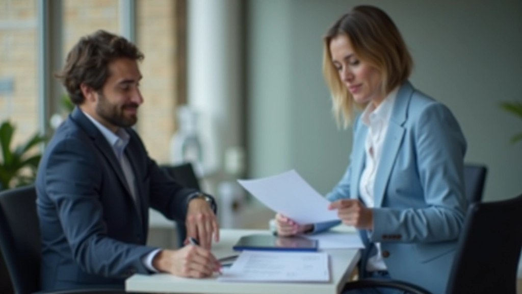 Executivo analisando dados e cenários para tomada de decisão estratégica com segurança